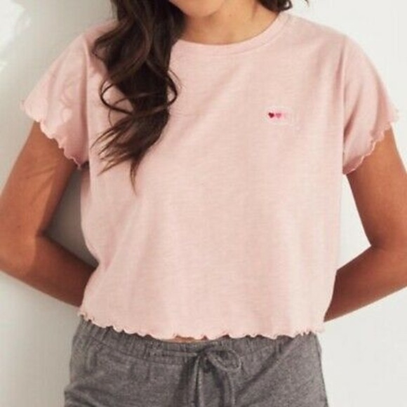 Gilly Hicks by Hollister Embroidered Graphic Tee - Picture 2 of 2